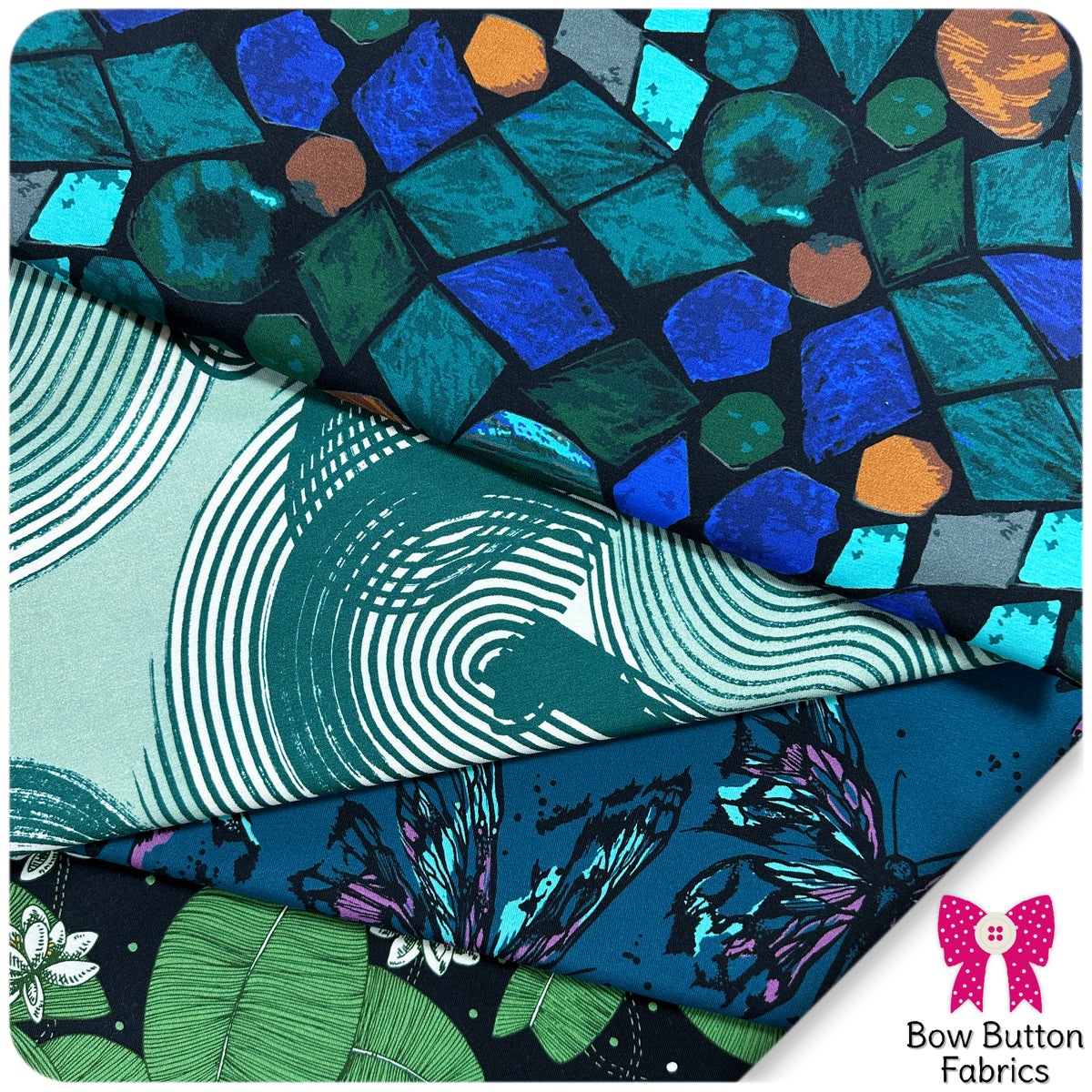 Mereen Bow Button Fabrics